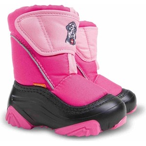 Różowe buty dziecięce zimowe Demar