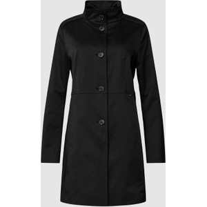 Czarny płaszcz Cinque w stylu casual bez kaptura