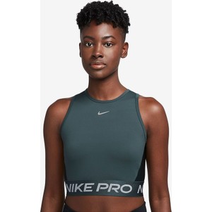 Zielona bluzka Nike w sportowym stylu