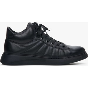 Czarne buty sportowe Estro w sportowym stylu