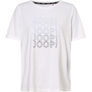 T-shirt Joop! z okrągłym dekoltem z krótkim rękawem z bawełny