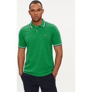 Zielony t-shirt United Colors Of Benetton z krótkim rękawem