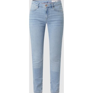 Niebieskie jeansy S.Oliver w stylu casual z bawełny