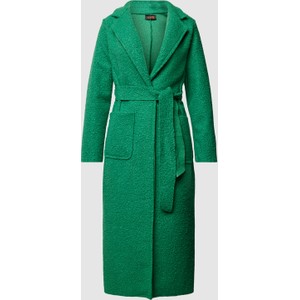 Zielony płaszcz miss goodlife w stylu casual