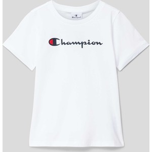 Koszulka dziecięca Champion z bawełny dla chłopców z krótkim rękawem