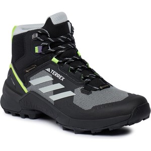 Buty trekkingowe Adidas sznurowane z goretexu