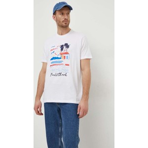 T-shirt Paul&shark w młodzieżowym stylu z nadrukiem