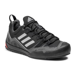 Czarne buty trekkingowe Adidas Performance sznurowane