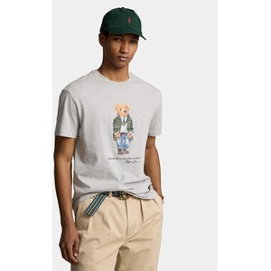 T-shirt POLO RALPH LAUREN w młodzieżowym stylu z krótkim rękawem z nadrukiem