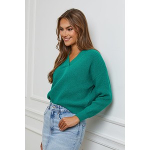 Zielony sweter Soft Cashmere