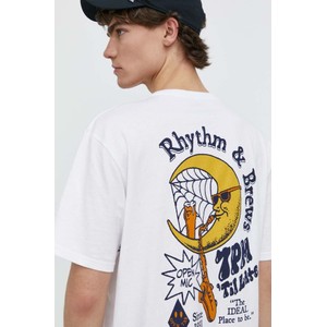 T-shirt Volcom z nadrukiem z krótkim rękawem w młodzieżowym stylu