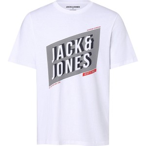 T-shirt Jack & Jones z bawełny z krótkim rękawem