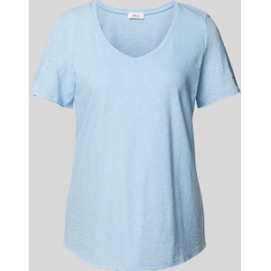 Niebieski t-shirt S.Oliver