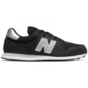 Czarne buty New Balance w sportowym stylu sznurowane