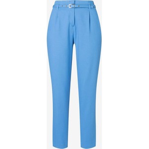 Niebieskie spodnie More & More w stylu casual z bawełny