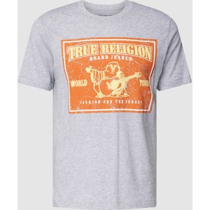 T-shirt True Religion z krótkim rękawem z bawełny