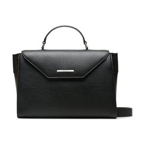 Czarna torebka Calvin Klein średnia do ręki
