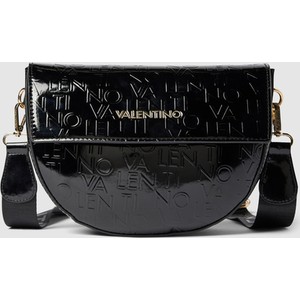 Czarna torebka Valentino Bags na ramię średnia matowa