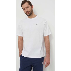 T-shirt Hummel z bawełny w stylu casual z krótkim rękawem