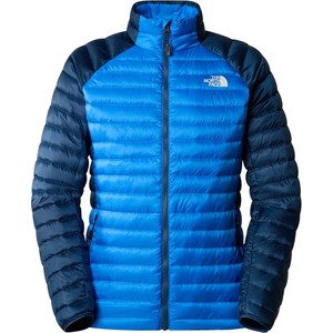 Niebieska kurtka The North Face krótka w sportowym stylu