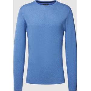 Niebieski sweter Christian Berg w stylu casual z bawełny