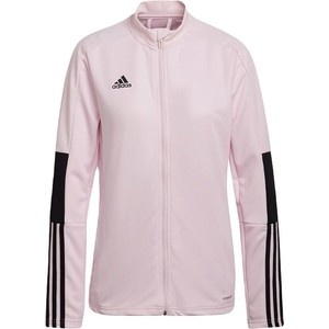 Różowa bluza Adidas bez kaptura krótka