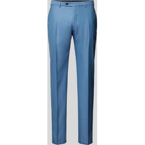 Niebieskie spodnie Digel w stylu casual z jedwabiu