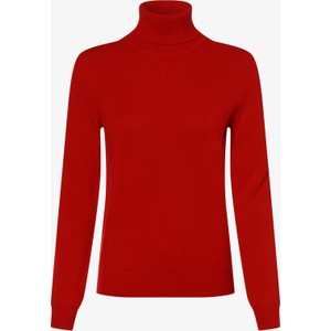 Czerwony sweter Franco Callegari z kaszmiru w stylu casual