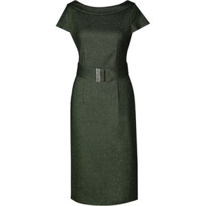 Zielona sukienka Fokus midi