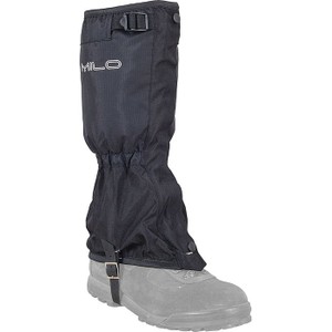 Czarne buty zimowe Milo w stylu casual sznurowane