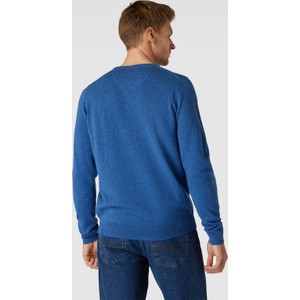 Niebieski sweter Fynch Hatton w stylu casual