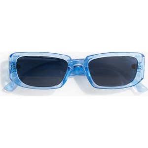 H & M & - Owalne okulary przeciwsłoneczne - Niebieski