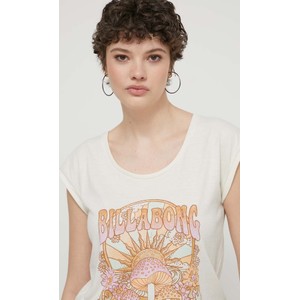 T-shirt Billabong w młodzieżowym stylu z okrągłym dekoltem