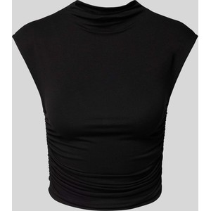 Czarna bluzka Gina Tricot w stylu casual