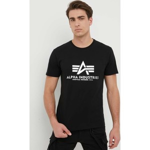 Czarny t-shirt Alpha Industries