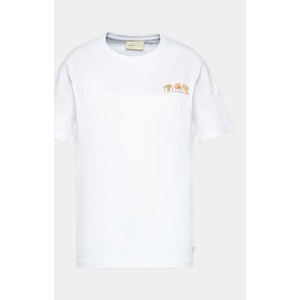 T-shirt Outhorn w sportowym stylu z okrągłym dekoltem