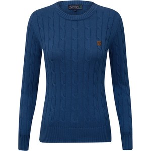 Niebieski sweter Sir Raymond Tailor z bawełny w stylu casual