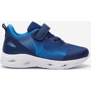 Niebieskie buty sportowe dziecięce Zapatos na rzepy dla chłopców