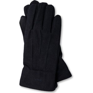 Czarne rękawiczki Gant