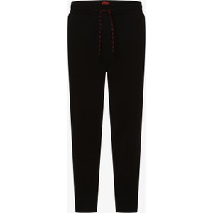 Czarne spodnie sportowe Finshley & Harding w sportowym stylu
