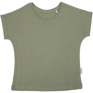 Zielona koszulka dziecięca 5.10.15 dla chłopców z bawełny