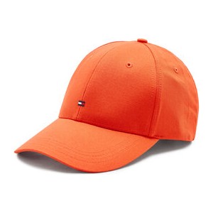 Pomarańczowa czapka Tommy Hilfiger