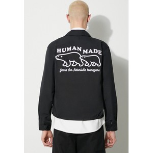Czarna kurtka Human Made w młodzieżowym stylu