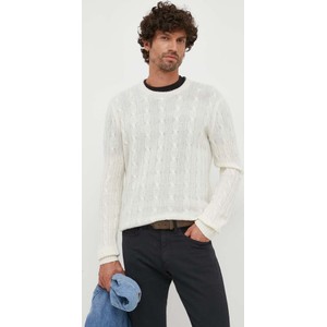 Sweter POLO RALPH LAUREN w stylu casual z okrągłym dekoltem