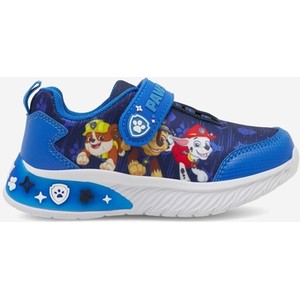 Niebieskie buty sportowe dziecięce ccc.eu na rzepy