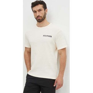 T-shirt Tommy Hilfiger w stylu casual z bawełny z krótkim rękawem