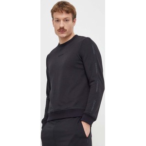 Czarna bluza Calvin Klein z nadrukiem w stylu casual
