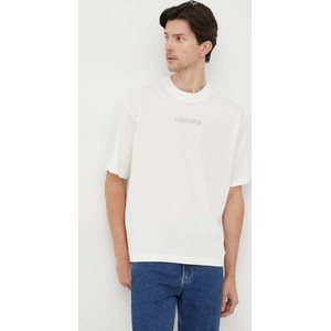 T-shirt Lacoste w stylu casual z bawełny z krótkim rękawem