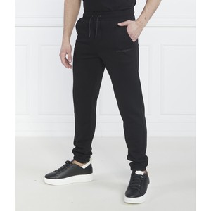 Czarne spodnie sportowe Karl Lagerfeld w sportowym stylu