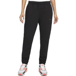 Czarne spodnie Nike w sportowym stylu z dresówki